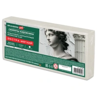 Пластилин скульптурный ЭКСТРА МЯГКИЙ БЕЛЫЙ "Секреты художника", 1 кг, BRAUBERG ART, 107506 Пластилин скульптурный ЭКСТРА МЯГКИЙ БЕЛЫЙ "Секреты художника", 1 кг, BRAUBERG ART, 107506